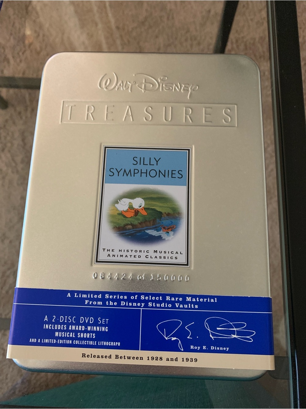 Vintage Walt Disney Treasures: Silly Symphonies DVD Set in Limited Edition Tin